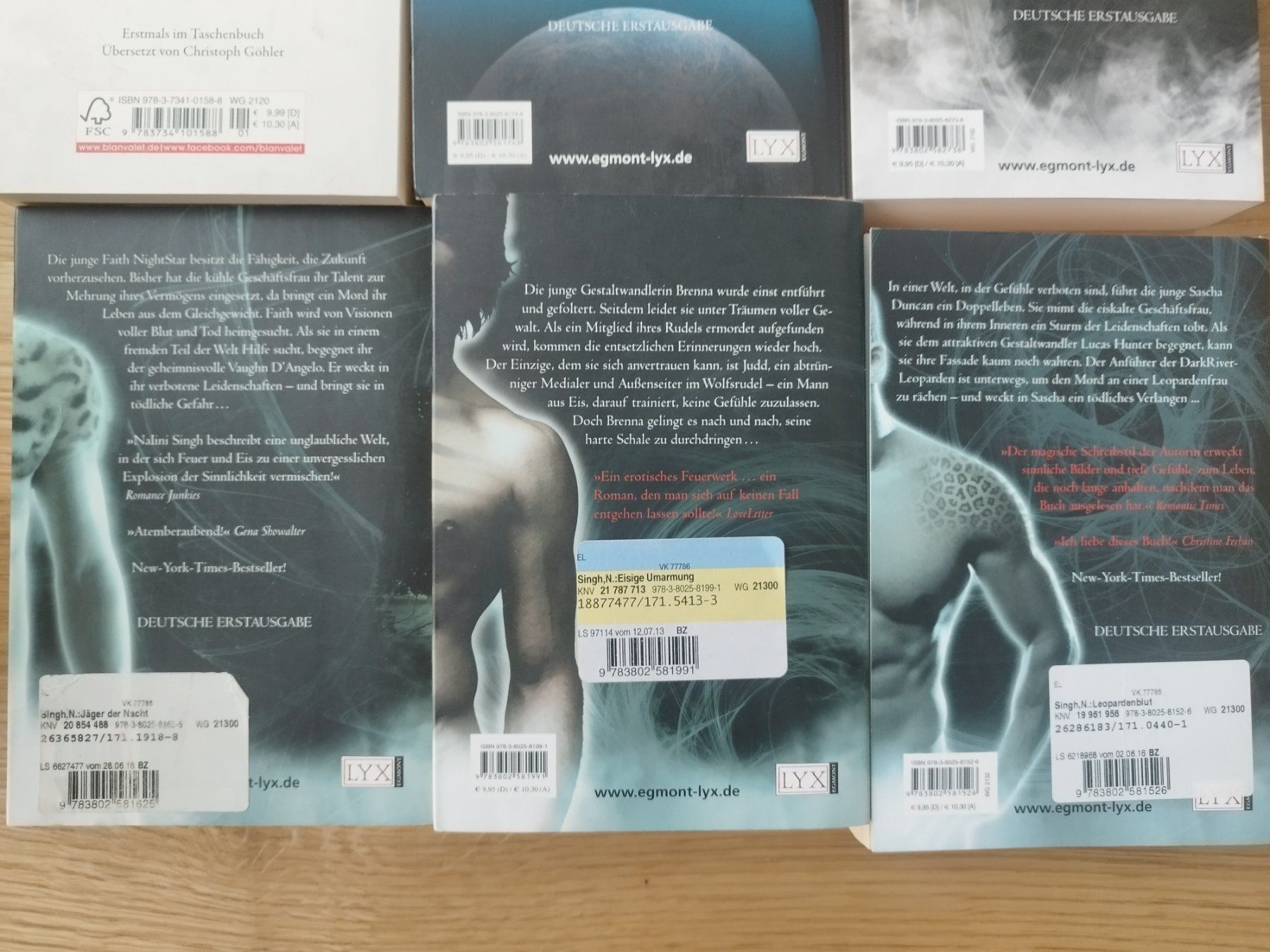 Libri: Bücher-Set - Fantasy / Thriller – Usato da Buchrain venduto da samsam013 1
