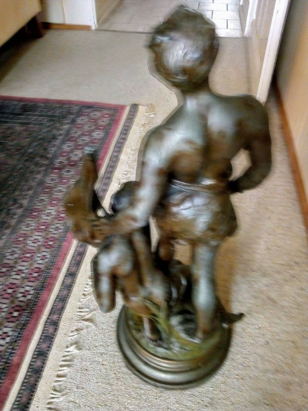 Sculture & Statue: SCULPTURE "MEDAILLE AU SALON"  CH.PERRON – Usato da L'Auberson venduto da VR4Z1990A 6