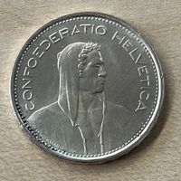 5 Franken (Fünfliber) Jahrgang 1967