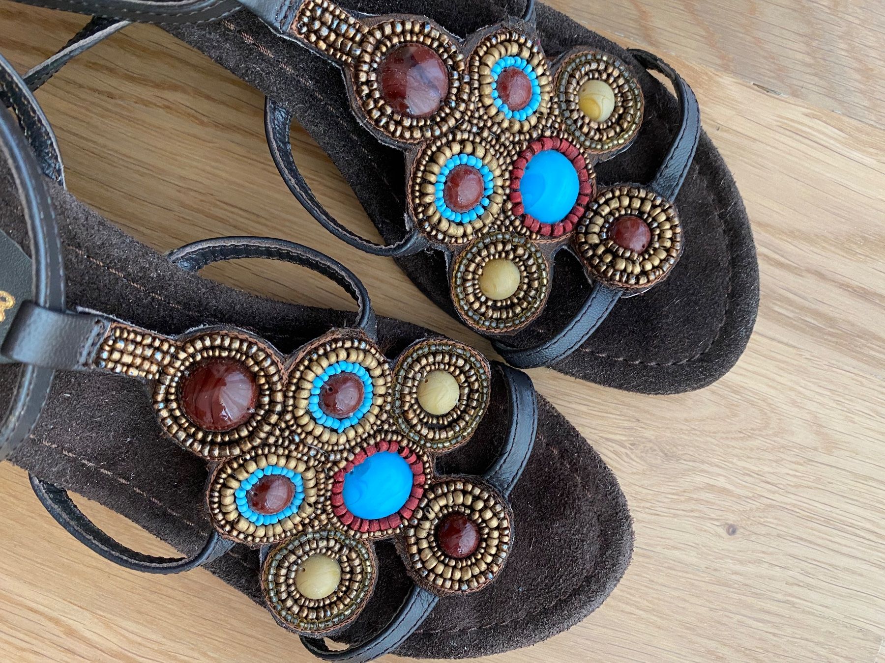 Scarpe da donna: Sandalettes boho hippie bohème – Usato da Clarens venduto da OptitesJoliesChoses 3