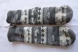 Wintersocken, dicke Haussocken ca. Gr. 38