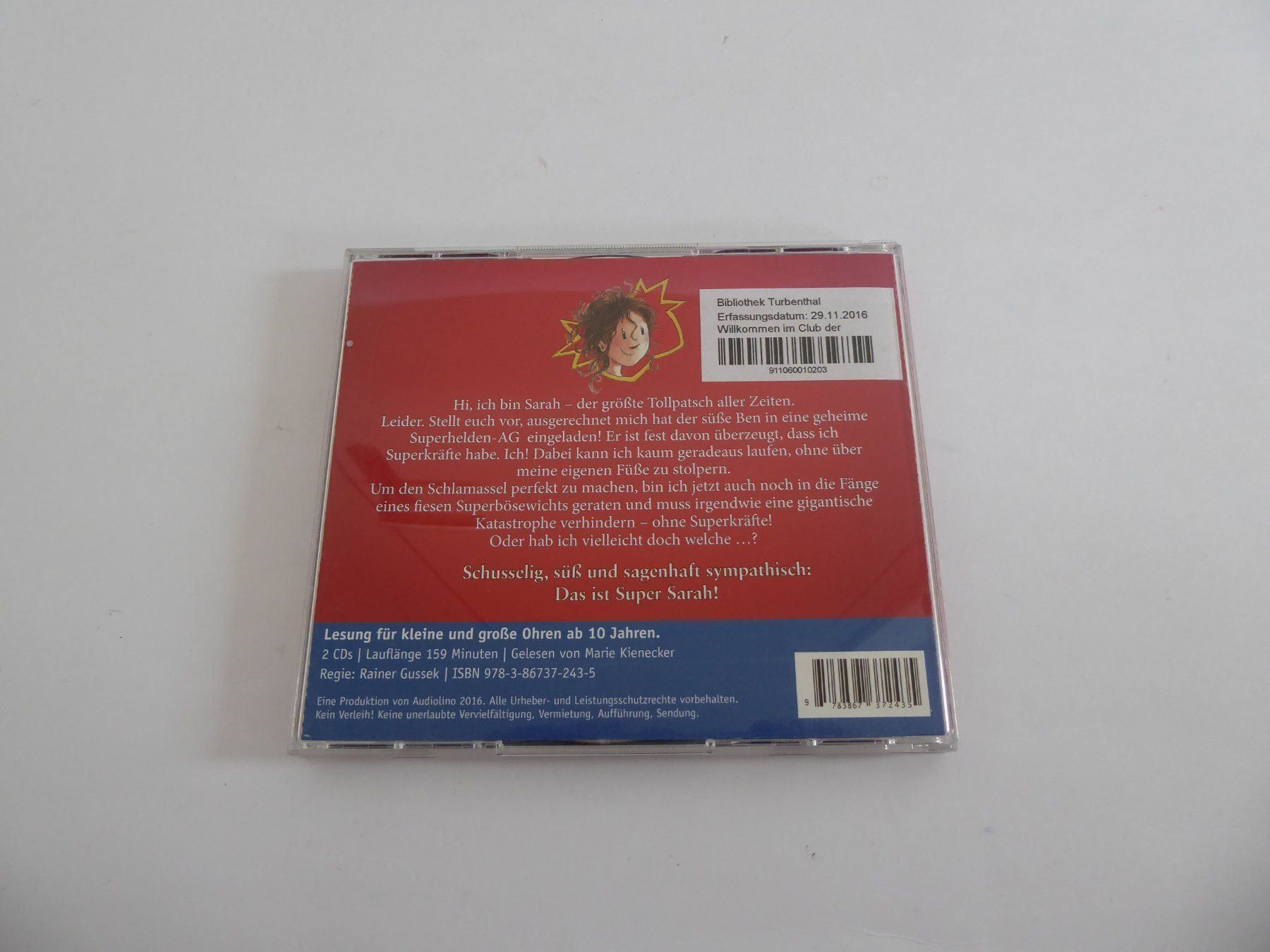 CD: 2 CD Sarah - Club der Superhelden, A. B. Saddlewick – Usato da Turbenthal venduto da Panau 3
