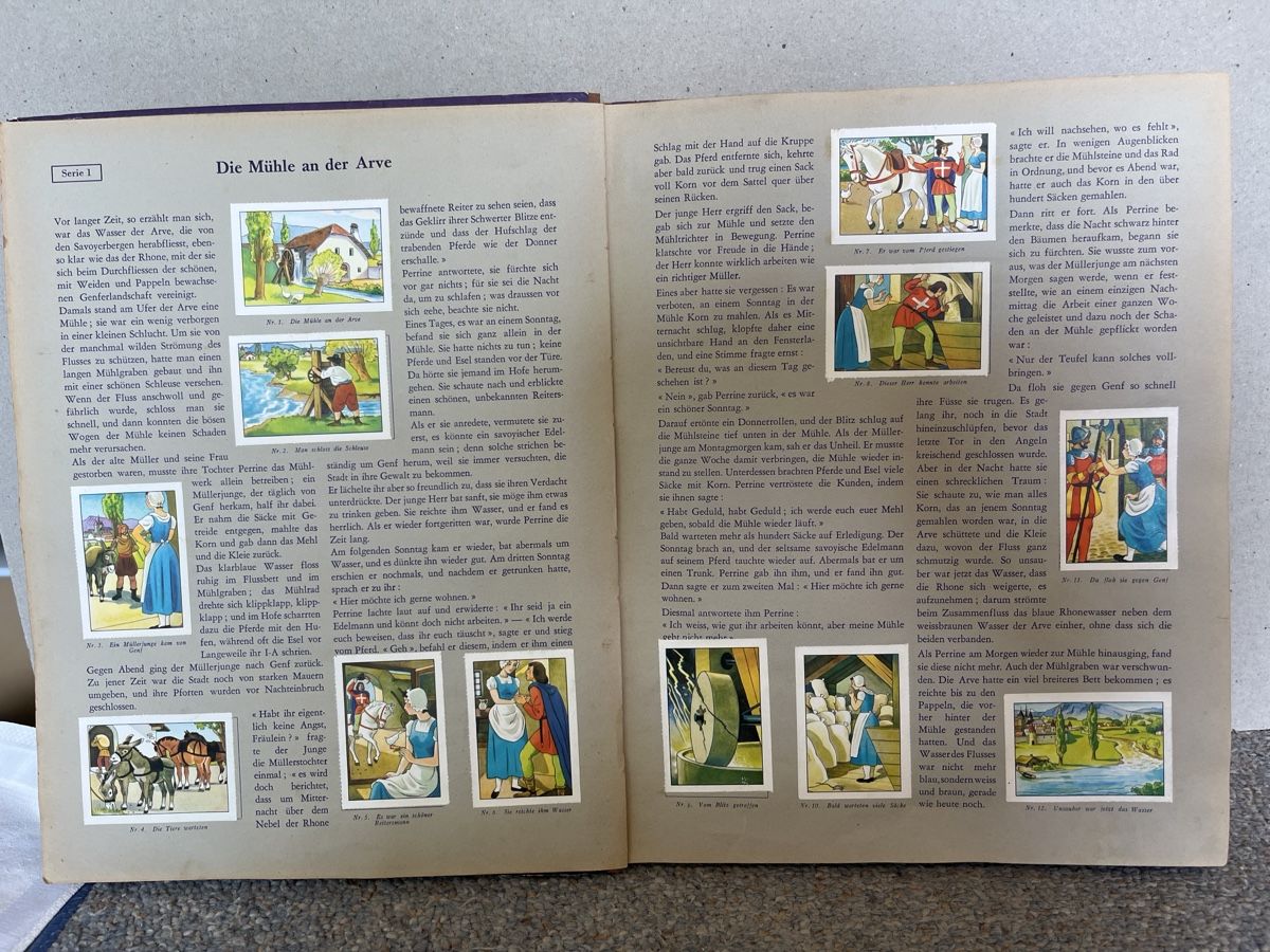 Bücher: Schöne Schweizer Sagen, Bilderbuch, 1951 – Gebraucht aus Münchenstein von Sozial_Labor_Brocki 1