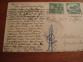 Zensurkarte 1915, Österreich-Schweiz, o KUK Militär