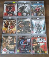 Ps3 spiele 9stk
