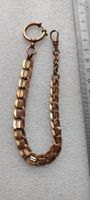 Alt Taschenuhr Kette, aus 40-50er, Am. Charnier Signiert