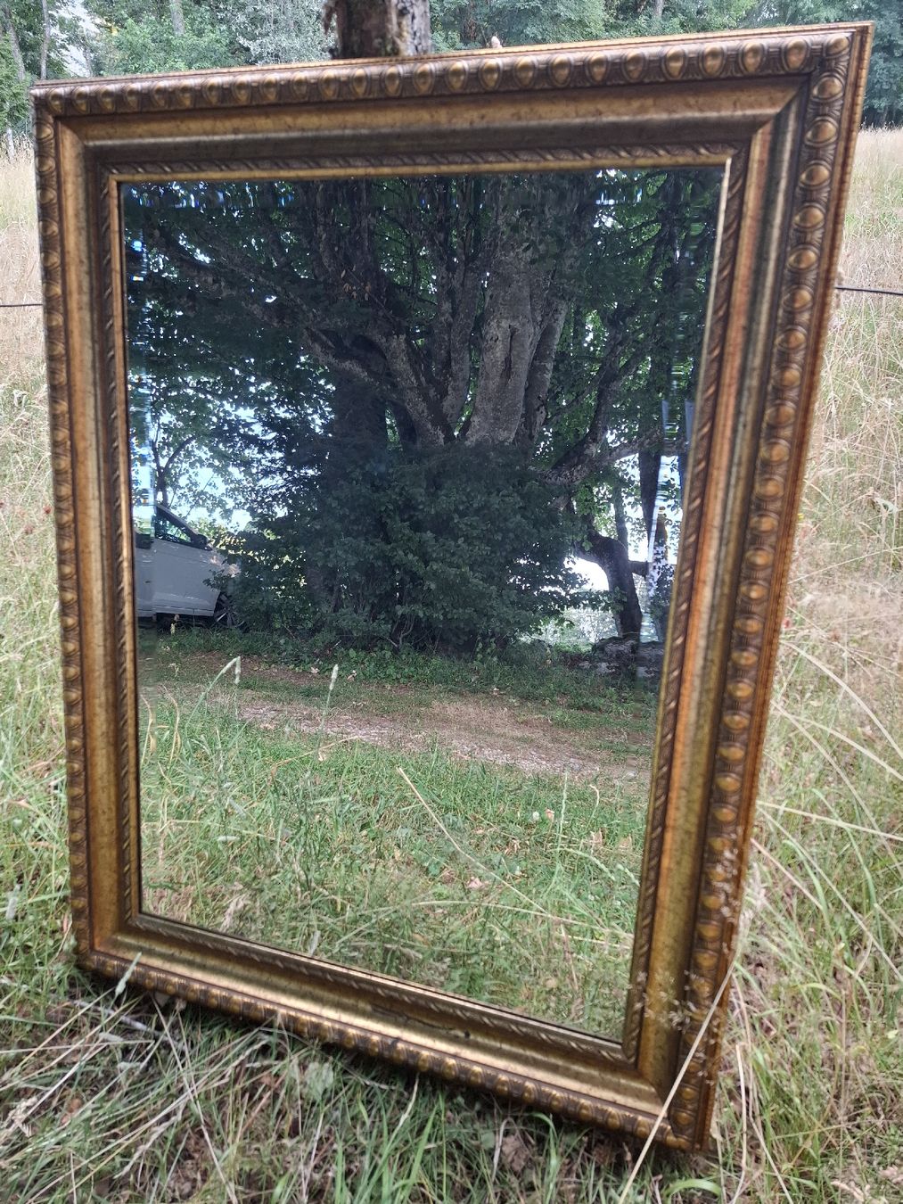 Specchi: Miroir doré de style baroque – Usato da Neuchâtel venduto da Grandloupblanc 1