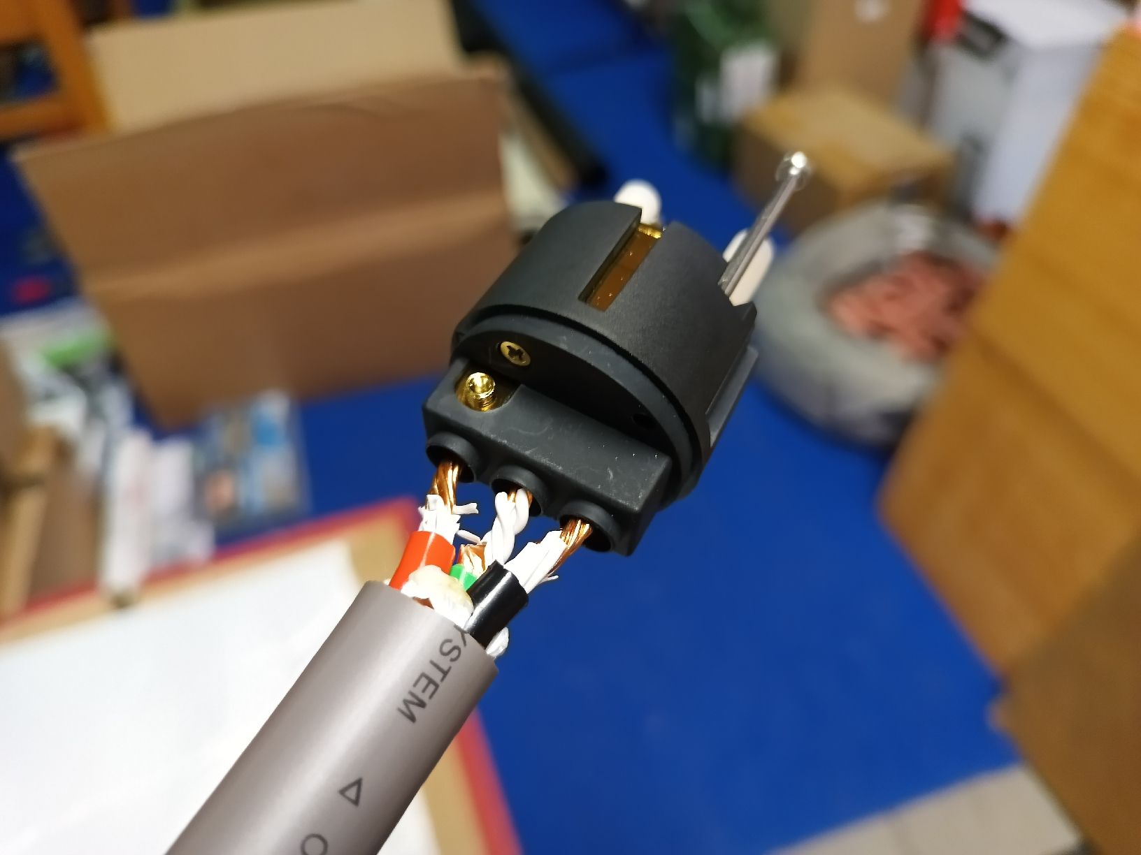Cavi: Highend OCC Massivleiter Teflon Netzkabel – Nuovo e nell'imballaggio originale da Rosshäusern venduto da HighendSolutions 4
