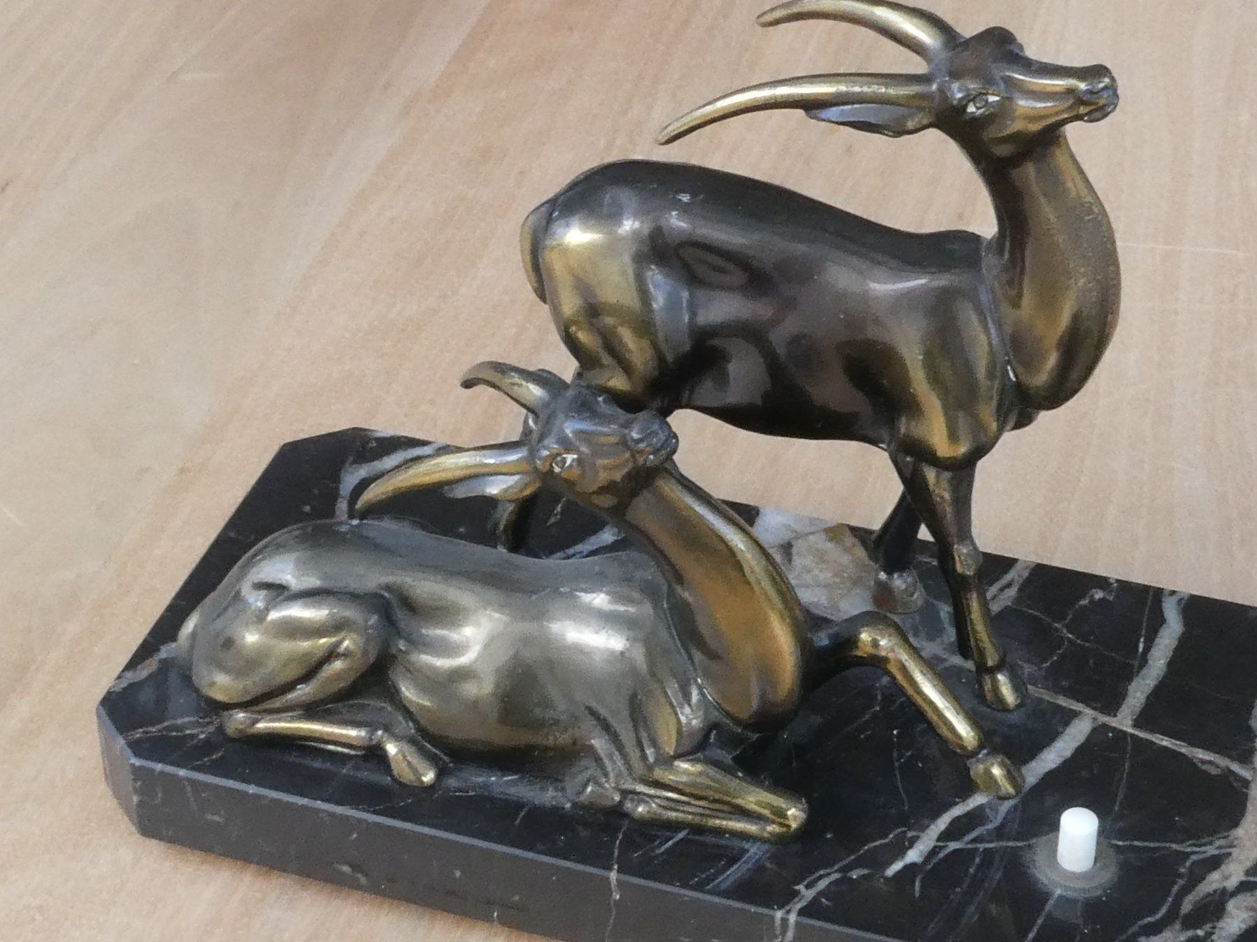 Lampade: Nachttischlampe Art Deco – Usato da Beromünster venduto da legolas_mt-gd 2