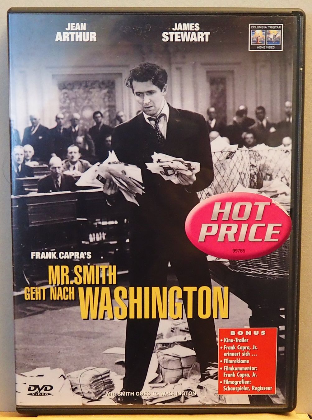 Tutti i DVDs: Mr. Smith geht nach Washington / James Stewart – Usato da Chur venduto da big_5zx8
