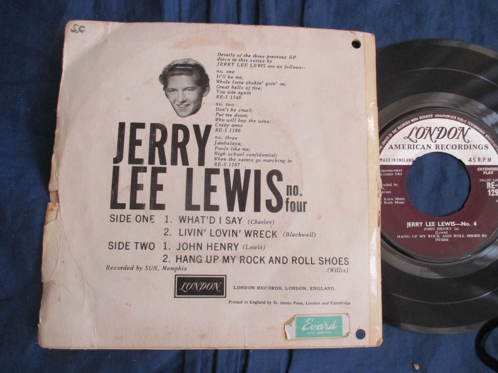 Jerry Lee Lewis Ep Whatd I Say Kaufen Auf Ricardo 