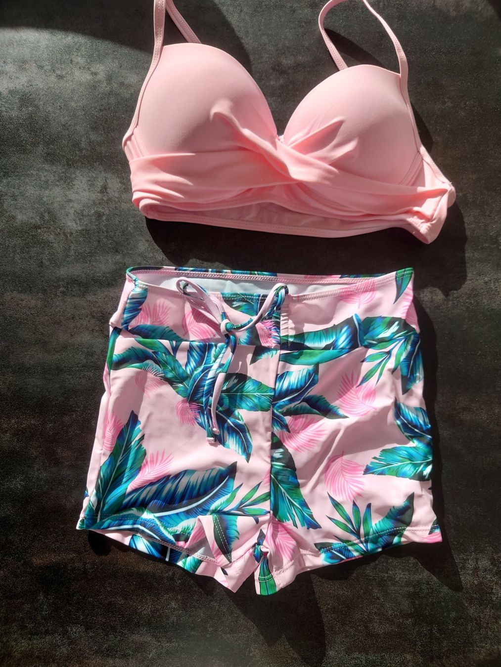 Costumi da bagno & Bikini: Bikini Gr. S, tropisches Muster, Wickeloptik Oberteil Neu – Nuovo e nell'imballaggio originale da Boll venduto da frauweber 3