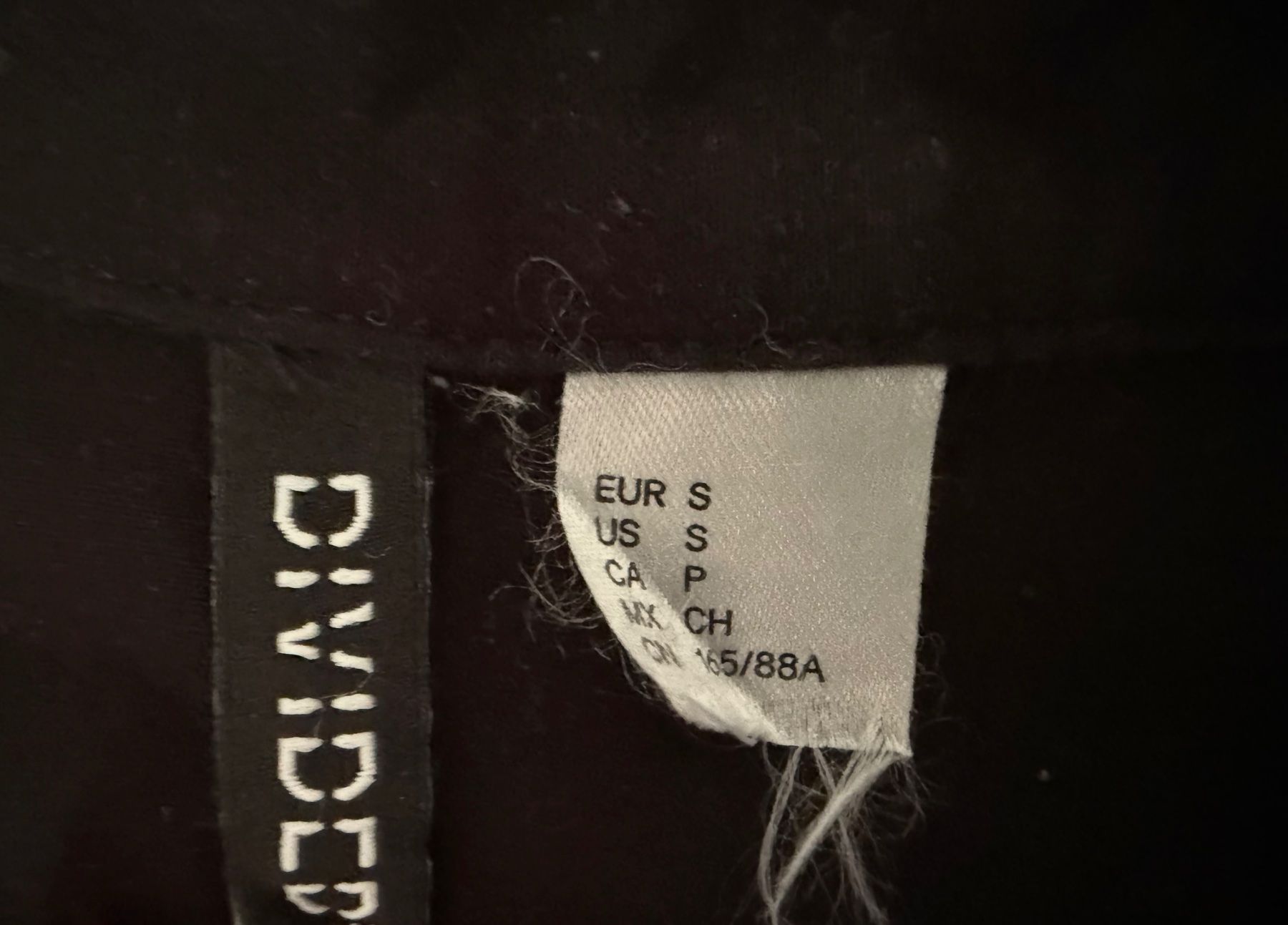 H&M Camicette: Camicetta corta nera manica lunga taglia S H&M – Usato da Agno venduto da Ali99 4