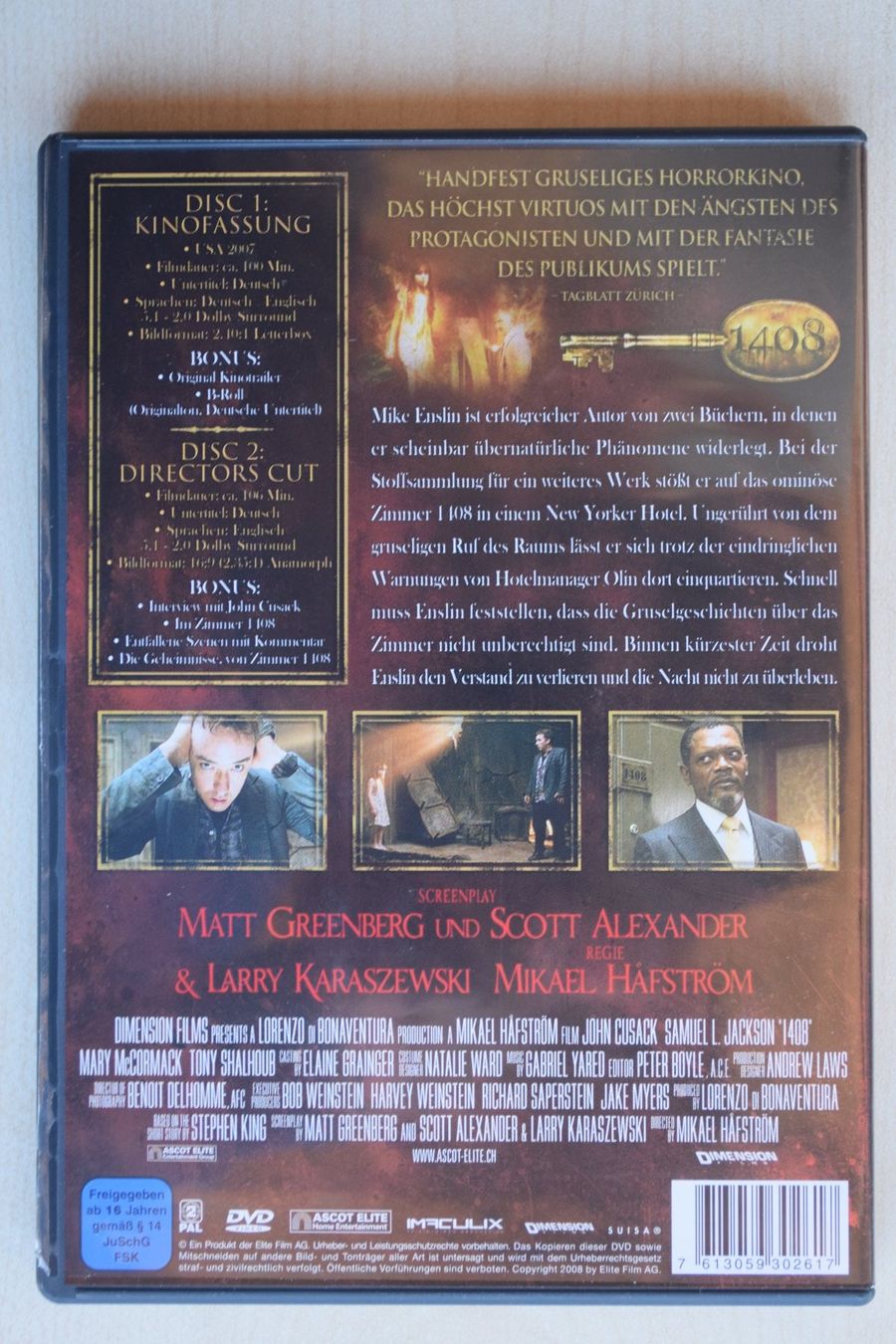 Tous les DVDs: 1408/Stephen King (132) – D'occasion à Reutigen par DONDON55 2