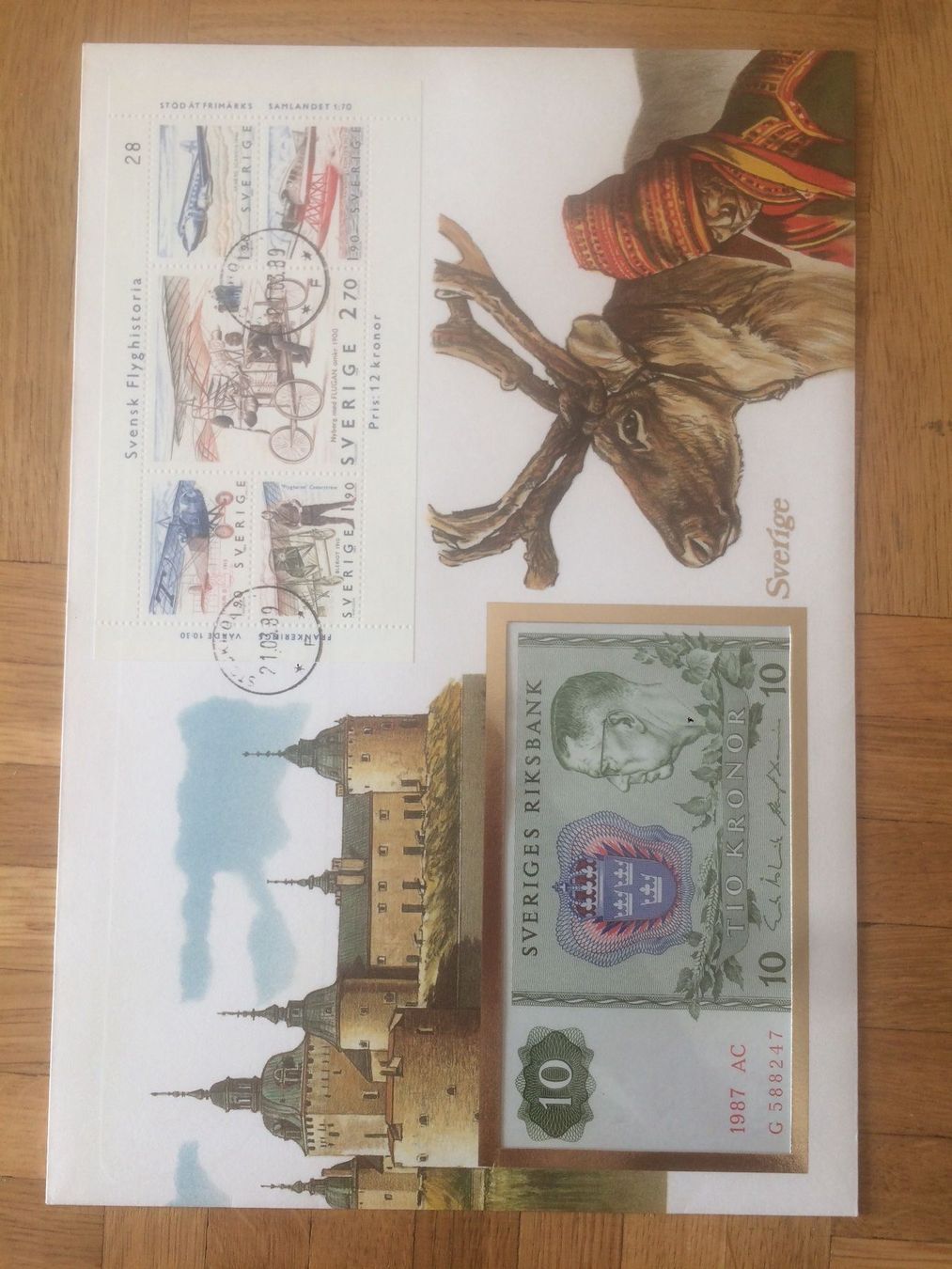 Banconote: Banknotenbrief Sweden – Nuovo e nell'imballaggio originale da Muralto venduto da Alex1912