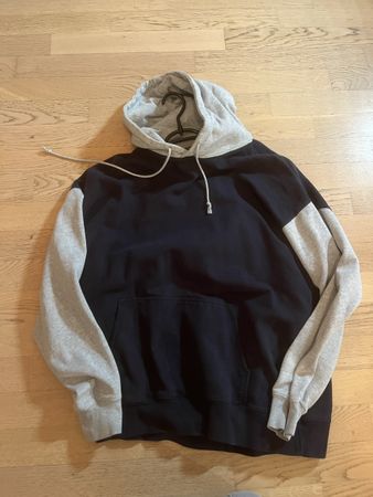 Brandy Melville Hoodie, Grey and Navy, Cosy