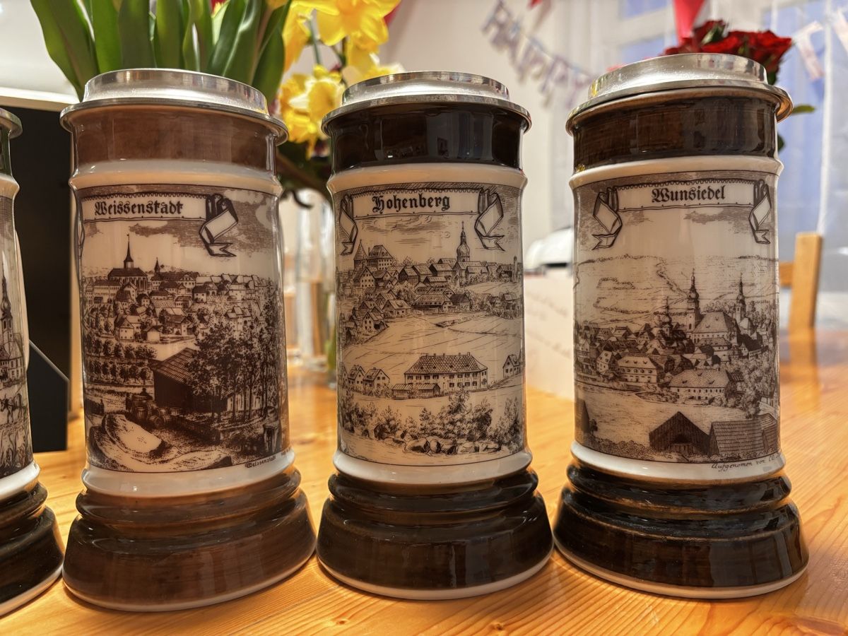 Bicchieri: Limitierte Vintage Bierkrüge – Nuovo (secondo la descrizione) da Amriswil venduto da Ka_Sc 1