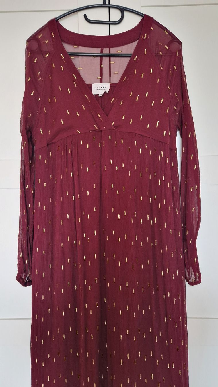 Sezane Kleider: Robe longue Suzanne taille 38 – Gebraucht aus Pully von Patriciaeve 1