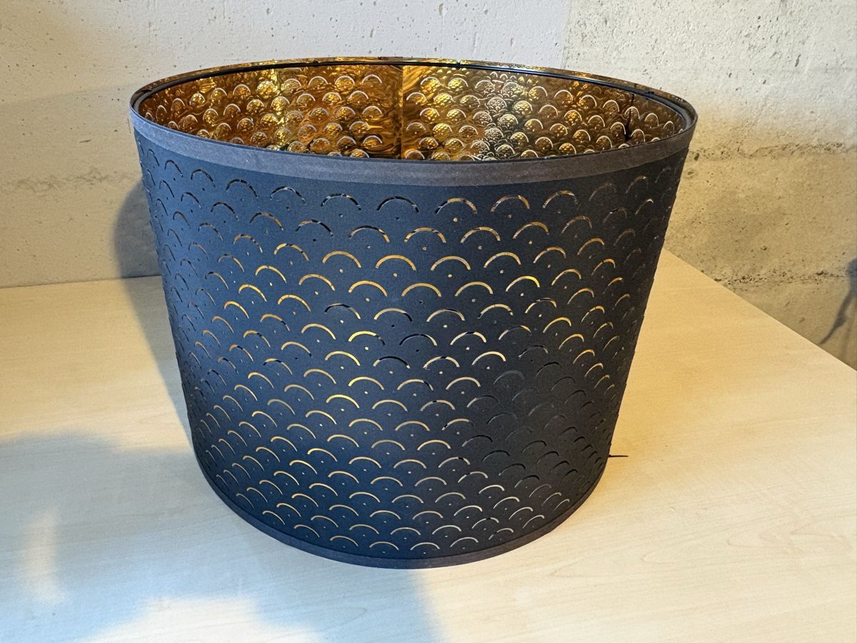 Ikea Abat-jours: Lampenschirm dunkelgrau  – D'occasion à Subingen par Patrizia.21