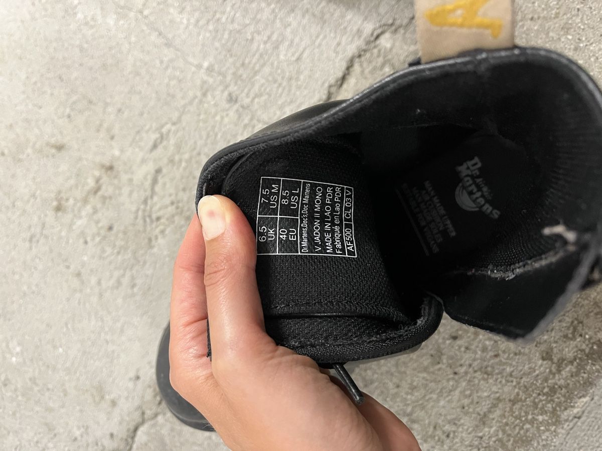 Scarpe da uomo: Doc martens jadon II vegan Grösse 40 – Usato da Zürich venduto da jul_5zhf 3