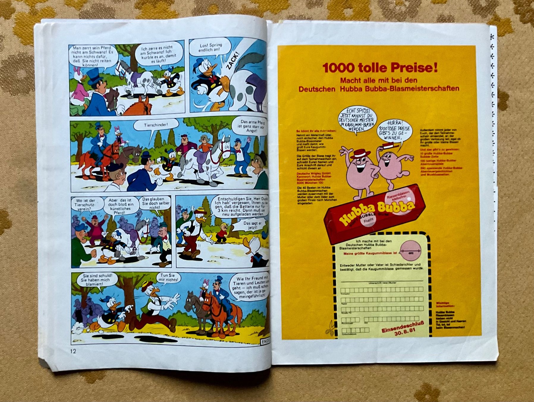 Comics: Mickyvision Heft Nr 19 von 1981 – Gebraucht aus Endingen von nathan05 2