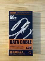 Remax RC-C099 A-C Schnellladekabel 66W USB-A auf USB-C - NEU