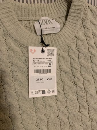 Zara Strickpullover neu gr.164