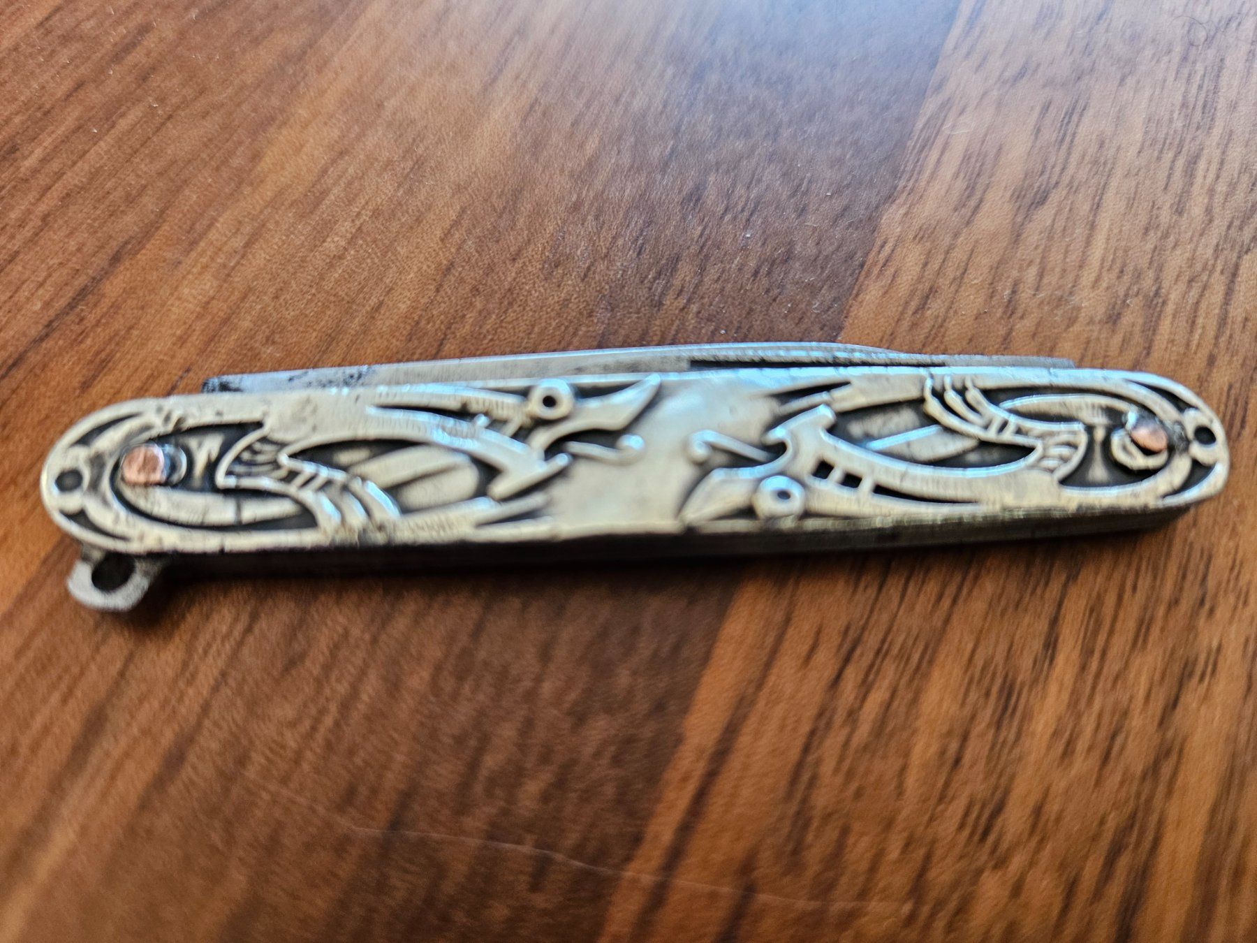 Taschenmesser: Altes Taschenmesser mit Gravur, Silber 830 – Gebraucht aus Untervaz von FullFlap777 4