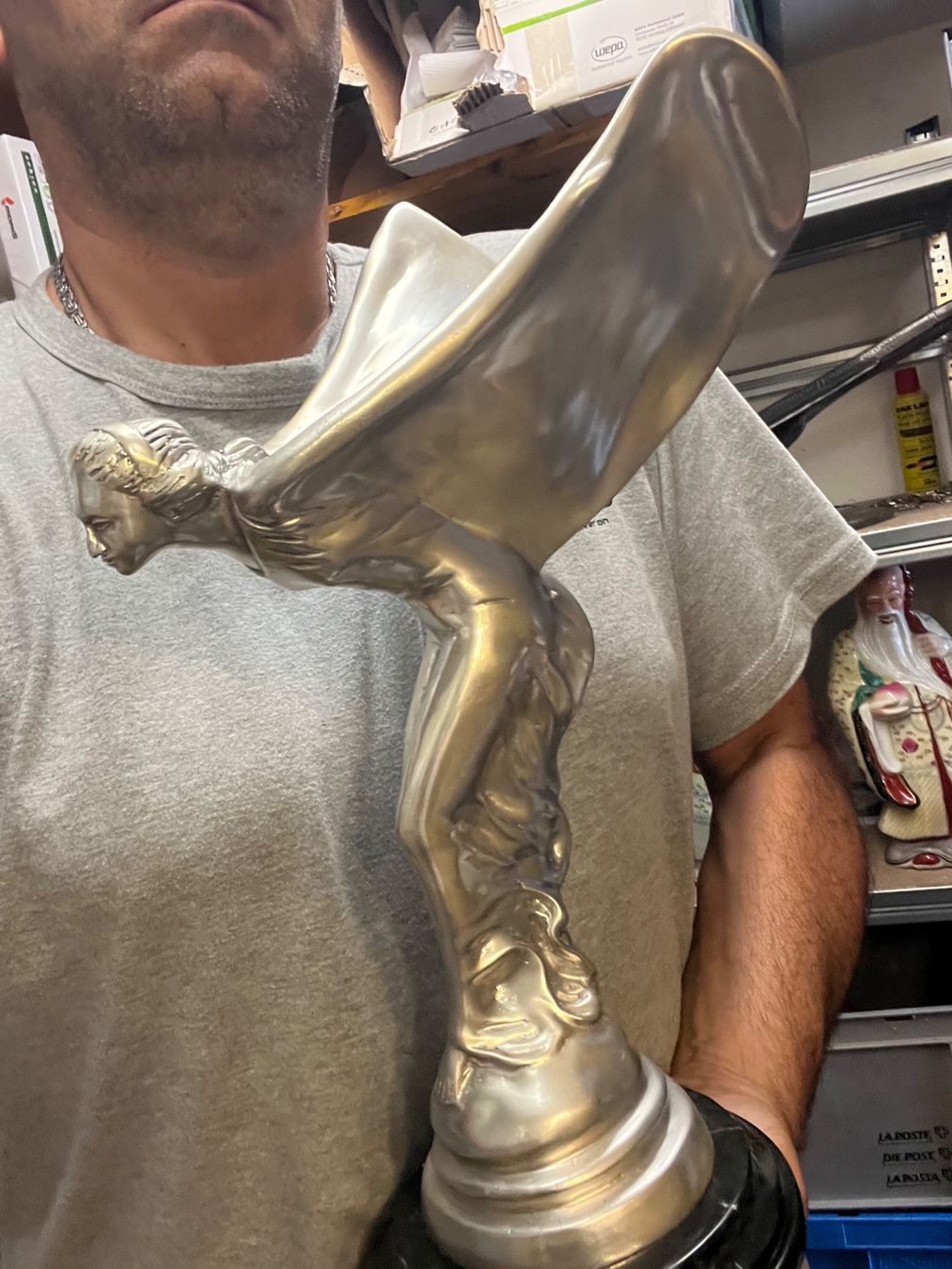 Sculture & Statue: Bronzefigur Rolls Royce "Spirit of Ecstasy" – Usato da Oberengstringen venduto da Cici7 6