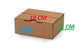 Noppenschaum-Kartons, 100 STK/ 18 cm lang, 12 cm breit, 5 cm