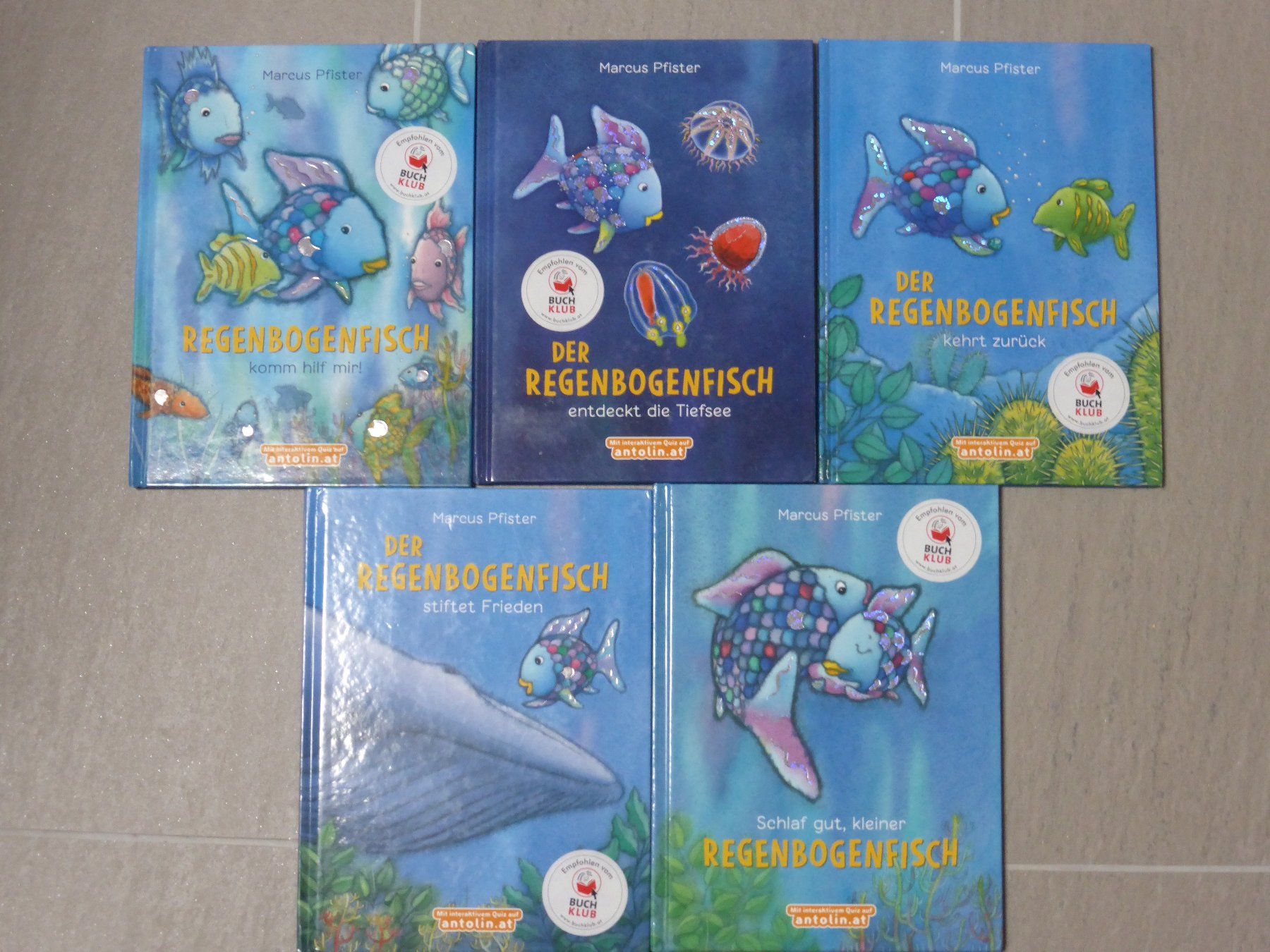 Livres: Der Regenbogenfisch Bücherserie – D'occasion à Kefikon TG par sandragruen
