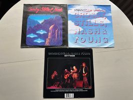 CROSBY STILLS NASH YOUNG NEIL tolle Singles Kult Top 70's