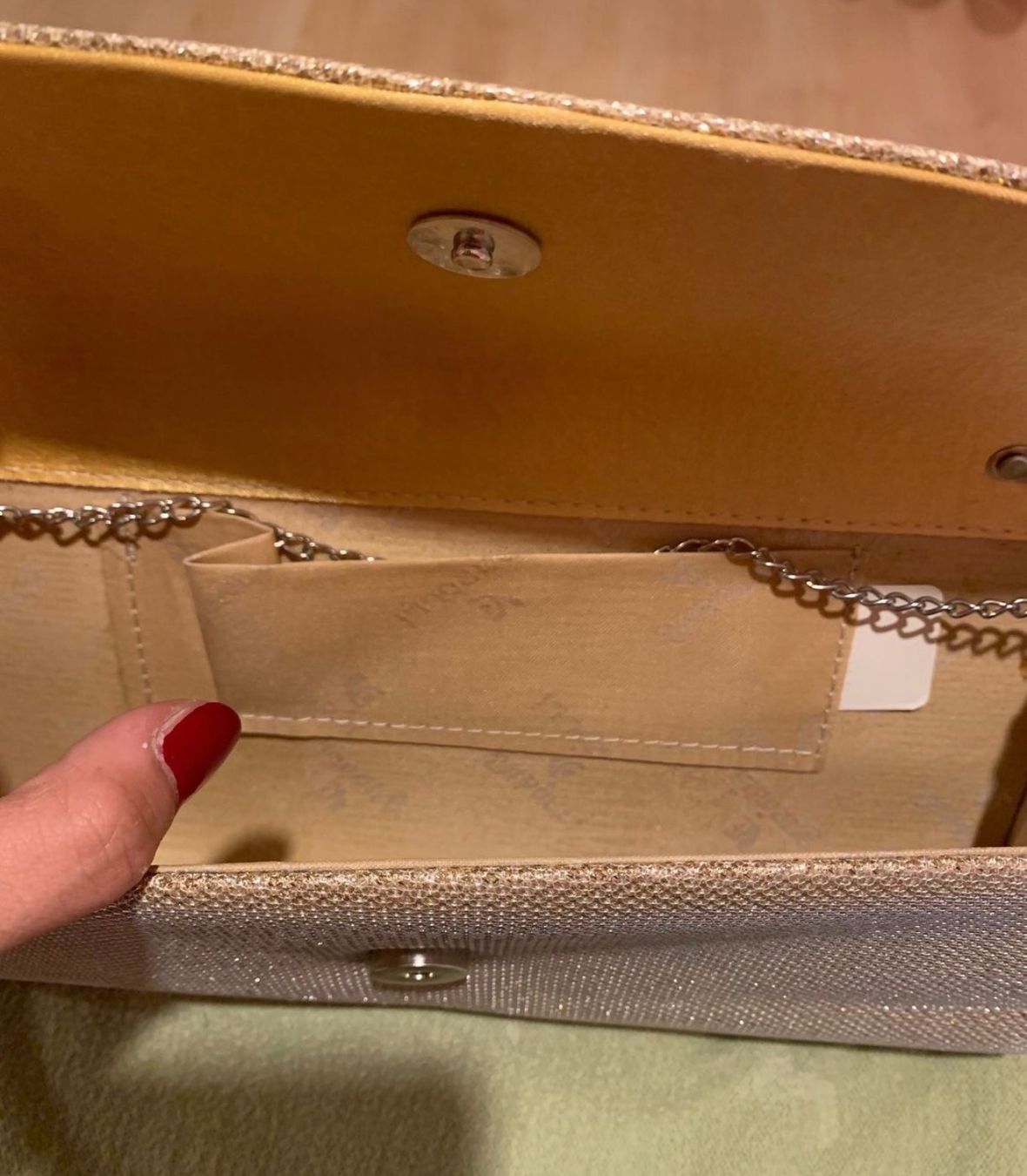Damenschuhe: Glitzerpumps mit Plateau& Tasche – Gebraucht aus Triengen von nes_l8cj 3