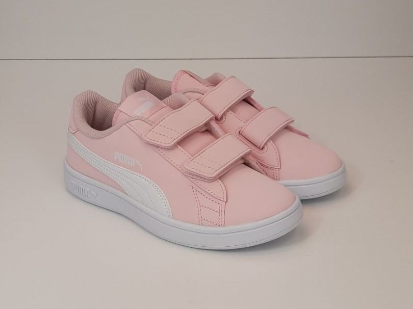 Puma Schuhe für Jungen: PUMA Kinder Sneaker rosa weiss Klett Gr. 32 – Neu und originalverpackt aus Seuzach von VT-Collections1