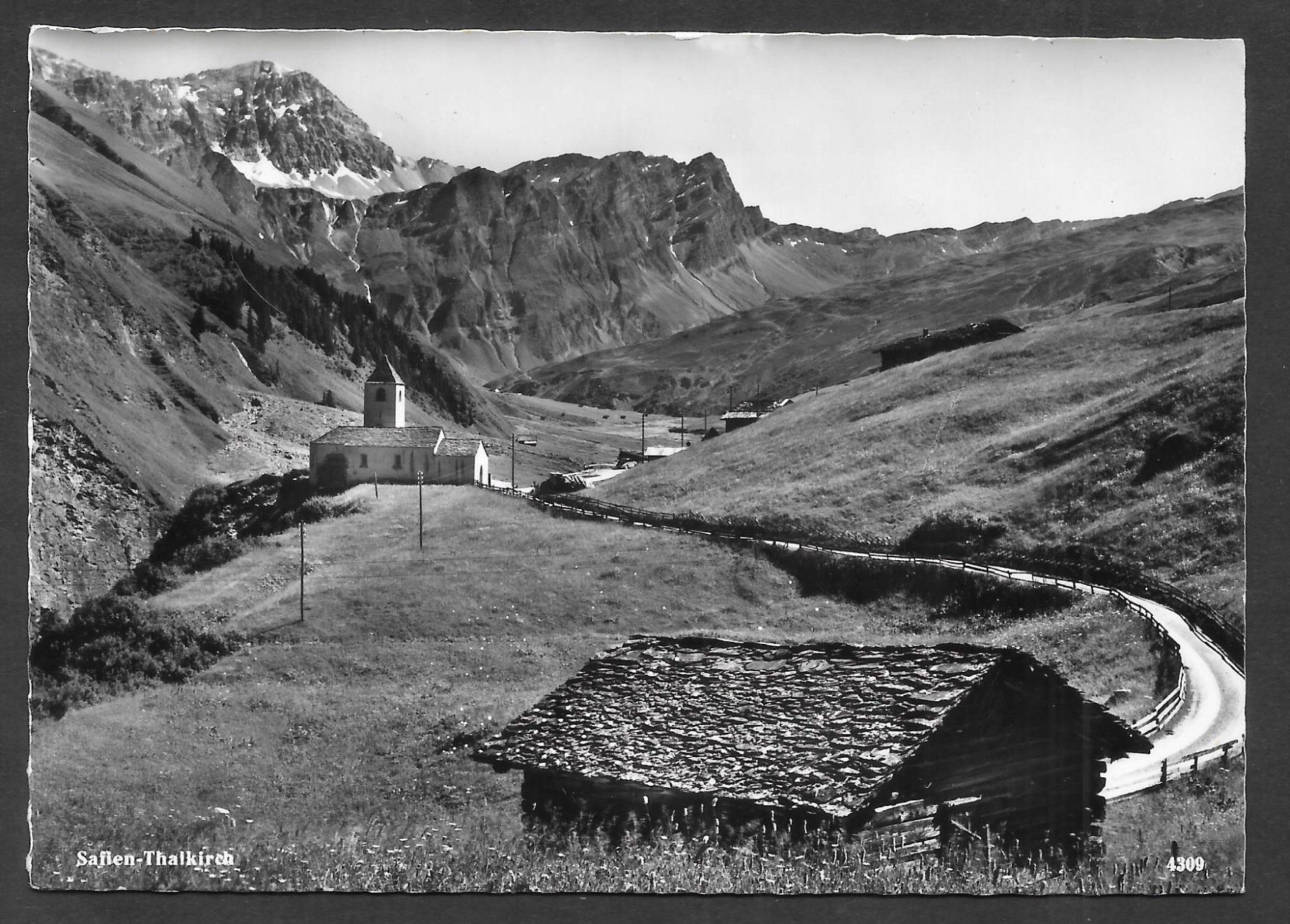 Cartoline postali: Safien - Thalkirch Teilansicht – Usato da Olten venduto da clotaldi