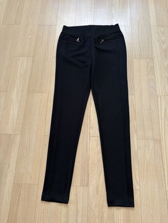 Schwarze Stoffhose, Gr. 38, NEU