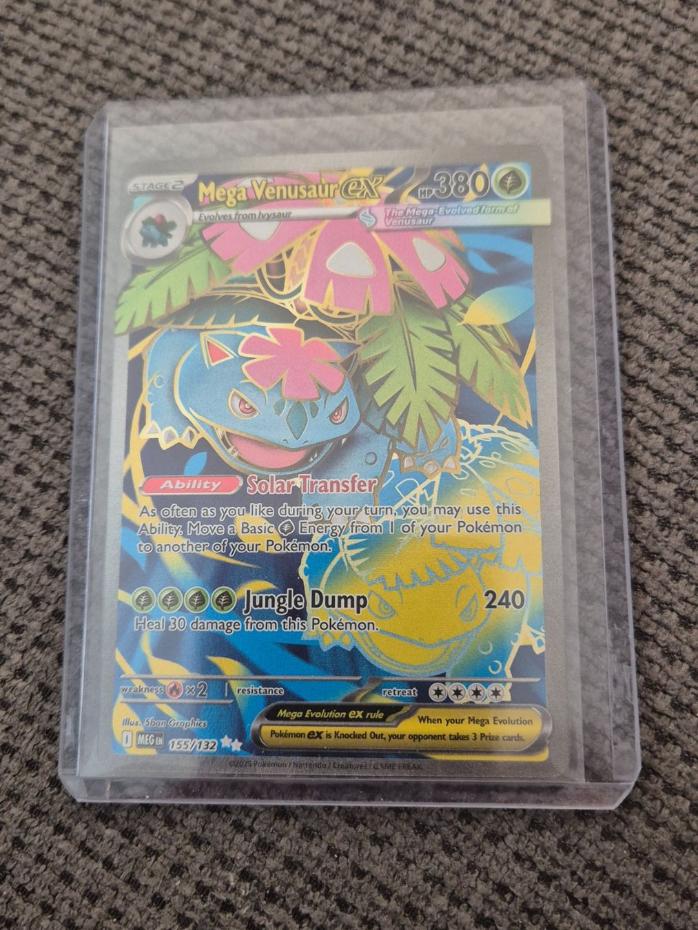 Karten: Pokemon Mega Venusaur EX MEG 155/132 EN – Neu (gemäss Beschreibung) aus Oberdorf BL von RaDeluxe7