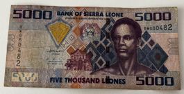 Sierra Leone 5‘000 Leones 2010