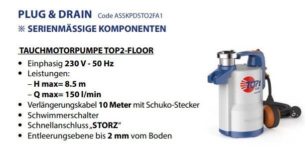 Pumpen & Teile: Pedrollo PLUG & DRAIN Notfall-Set mit Pumpe – Gebraucht aus Tamins von Giamo1 2