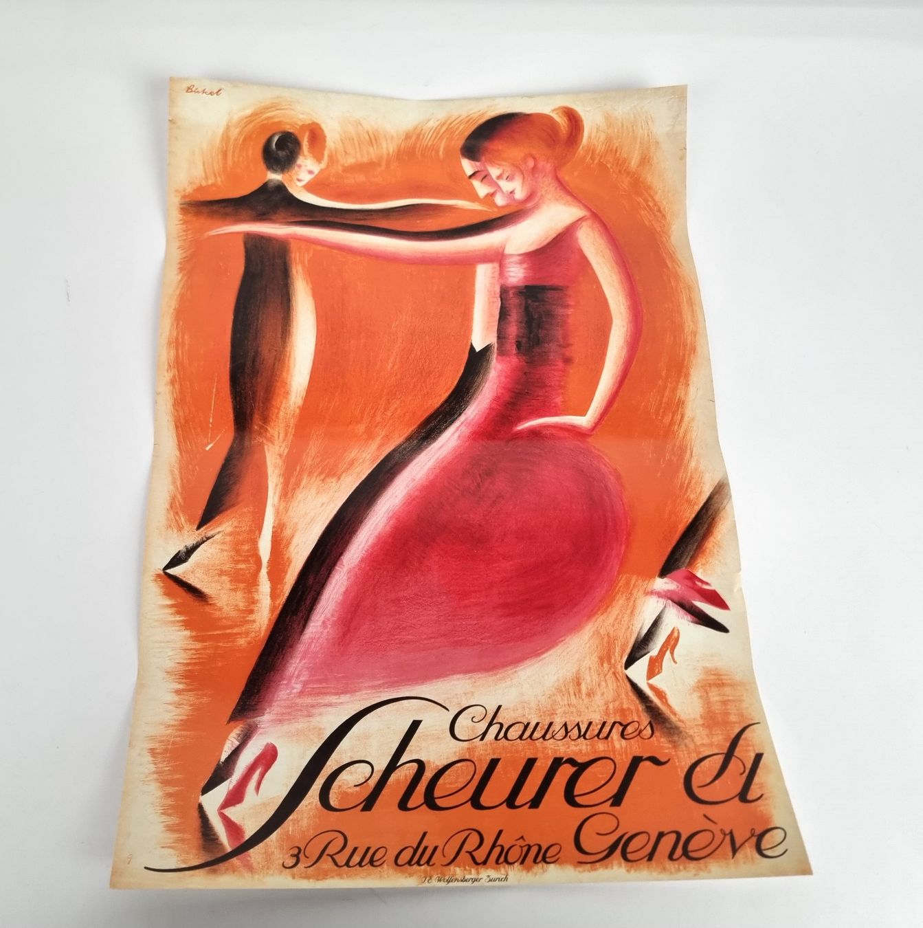 Posters & Illustrations: Werbeplakate mit antiken Designe 6 Stk. – D'occasion à Urtenen-Schönbühl par Restwert_Schoenbuehl 5