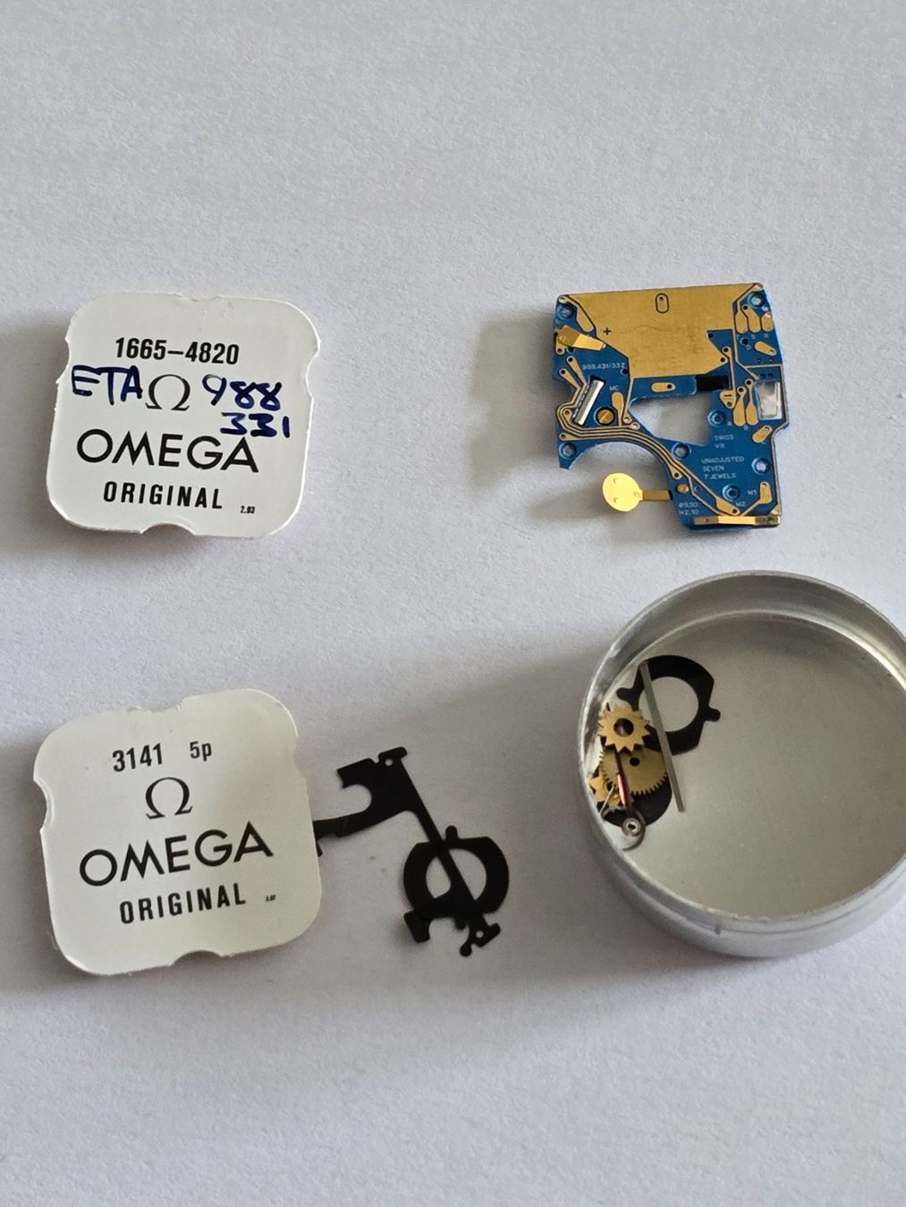 Omega Uhren: Fournitures pour Omega voir déscription – Defekt aus Tramelan von Nirdan 1