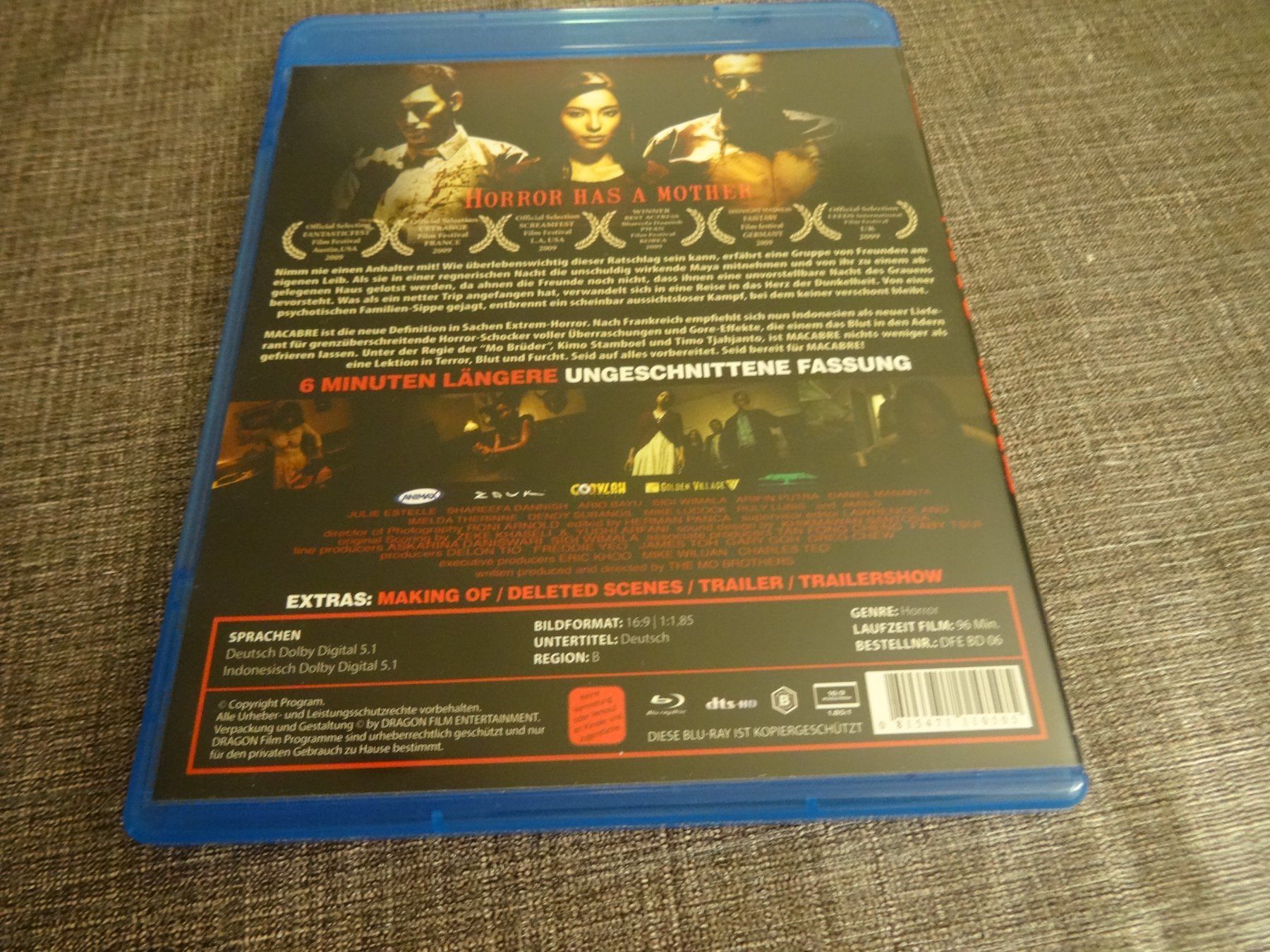 Tous les DVDs: Blu-ray Macabre Uncut Edition – D'occasion à Olten par Disc-Verkauf 2