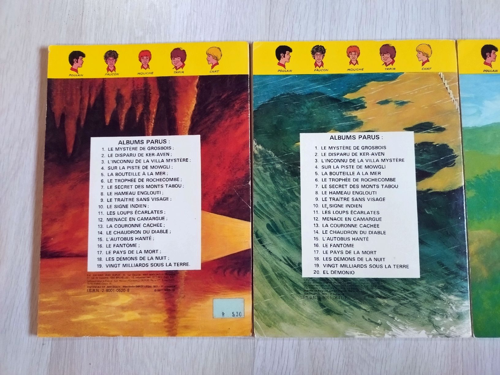 Fumetti: 4 BD Patrouille des Castors dont EO  – Usato da Farvagny-le-Grand venduto da LaCaverne 4