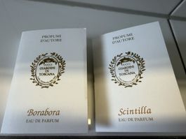 2x Giardini di Toscana Parfum Proben