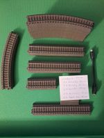 Märklin Modellbahn Gleise + Anschluss-Box + Kabel