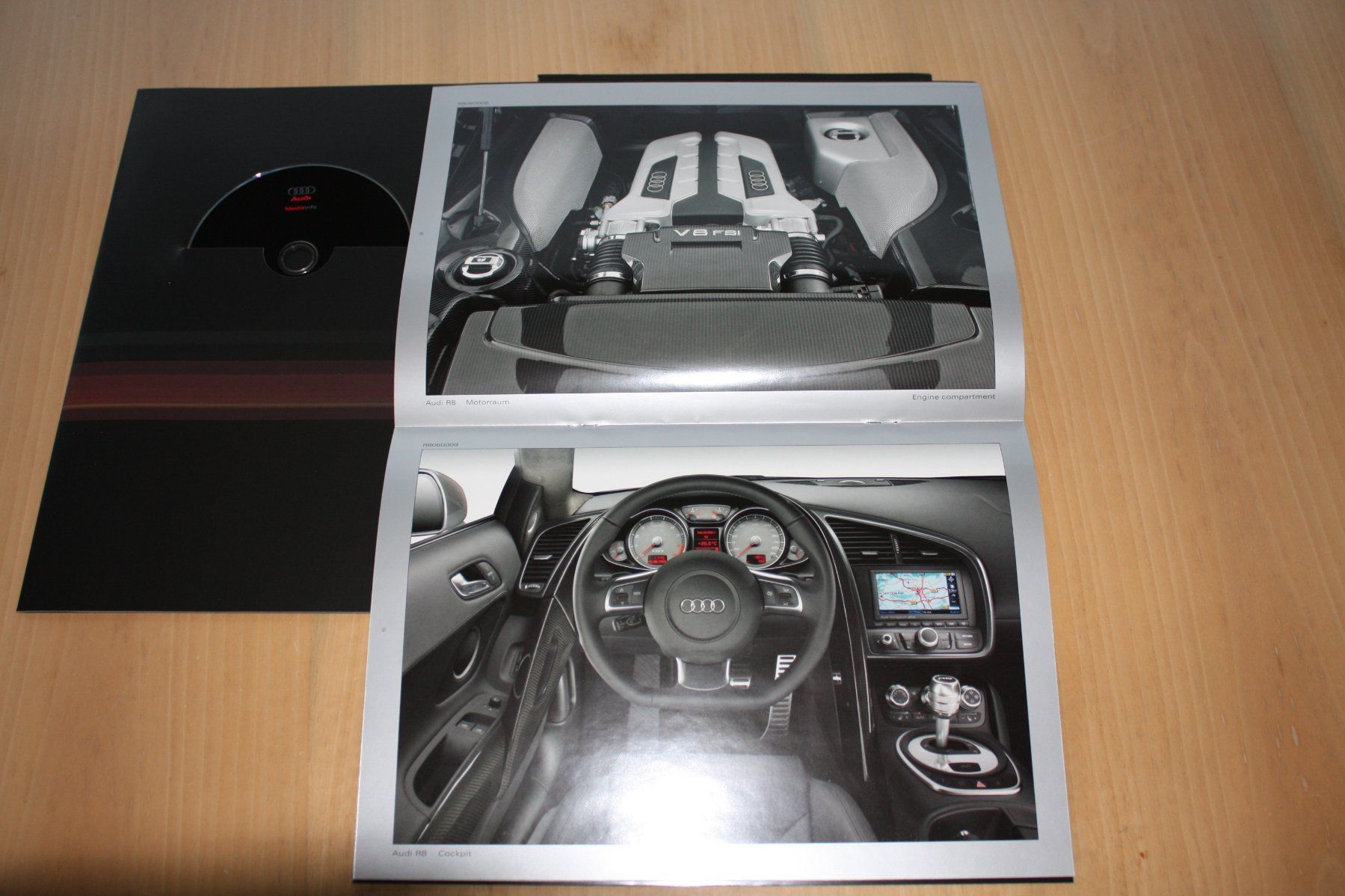 Audi Dokumente: Audi R8 Pressemappe/CD 9/2006 – Gebraucht aus Wikon von erwin400 7