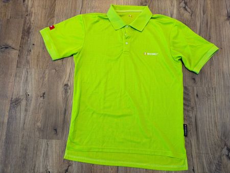 X-Bionic Poloshirt hellgrün Kurzarm Funktionsshirt