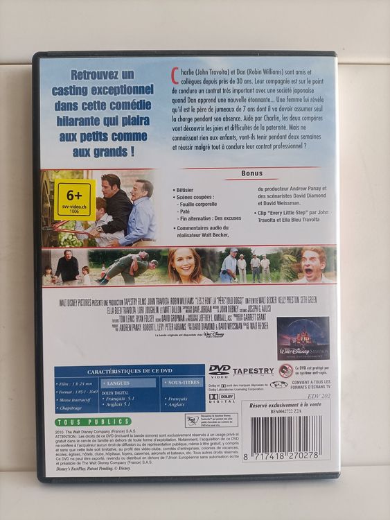 DVD PappySitter / Les 2 font