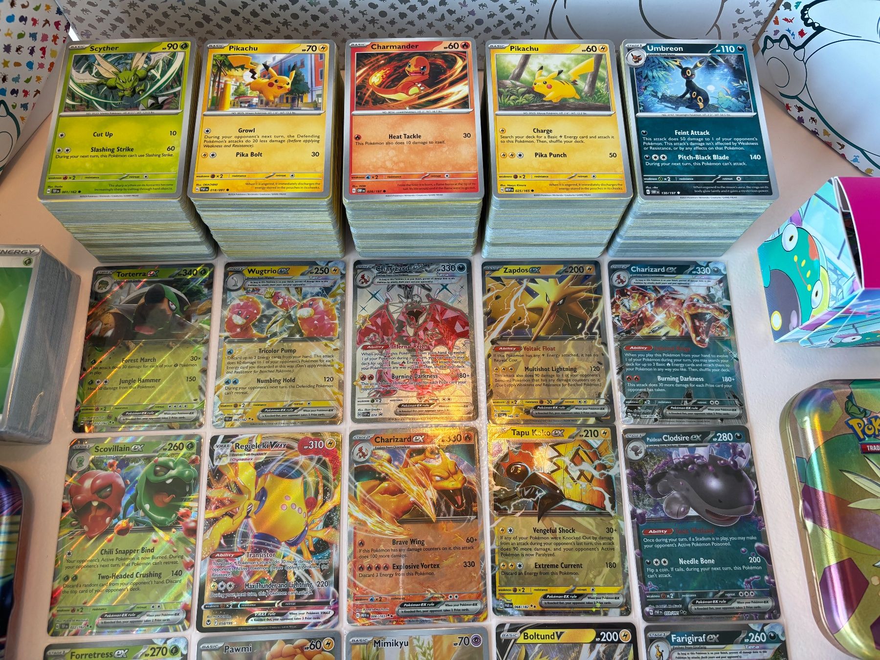 Pokémon Sammelbilder & Trading cards: Seltene Charizard Pokémon-Sammlung / 1000+ Karten (eng) – Neu (gemäss Beschreibung) aus Zürich von