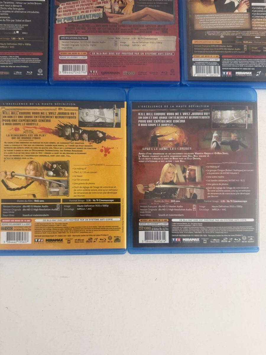 Alle DVDs: Lot Blu-ray Quentin Tarantino - 5 films – Gebraucht aus Genève von sho_67qj 4